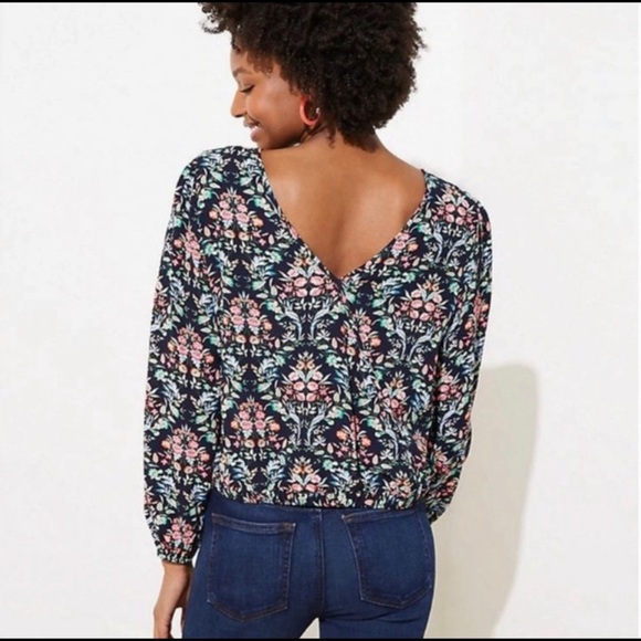 NWT LOFT Rayon top - Picture 2 of 10